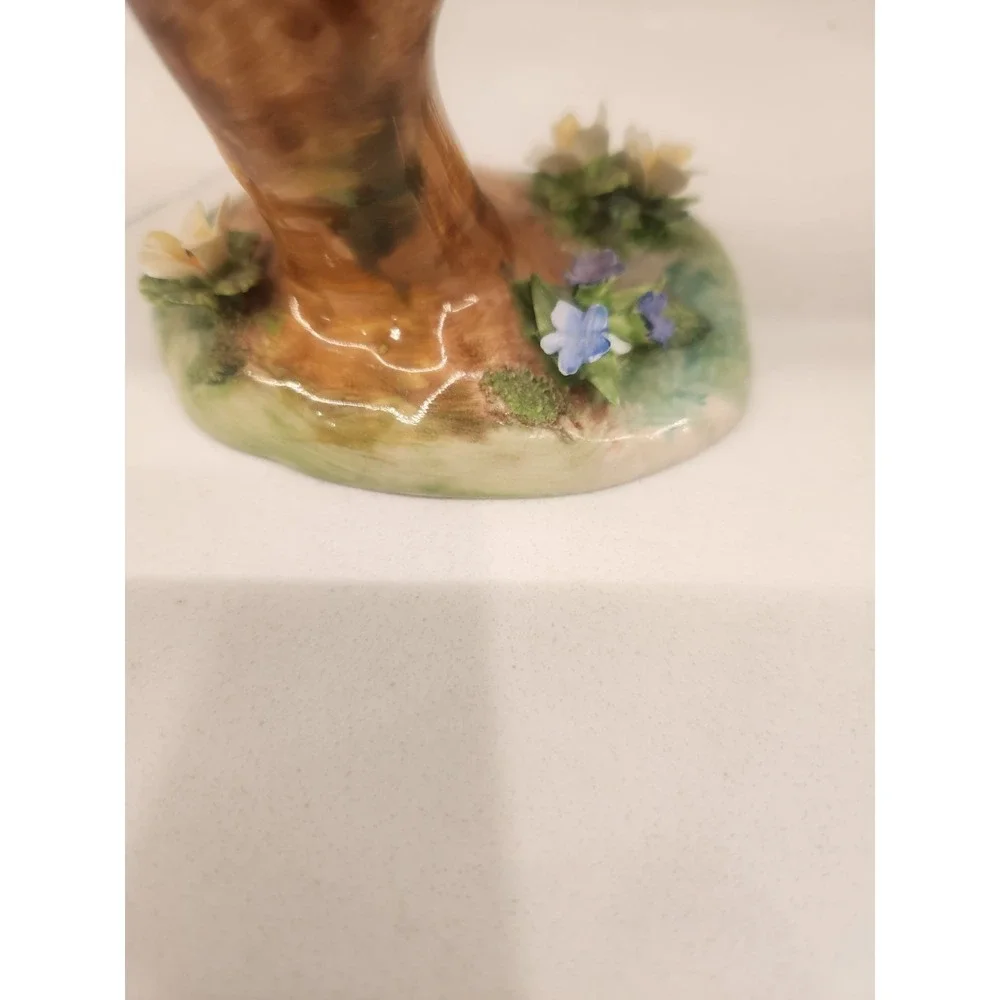 Vintage Crown Staffordshire Fine Bone China Chaffinch Bird Figurine By JT Jones